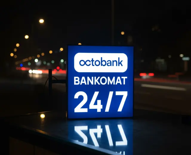 octobank — Вывески и интерьер